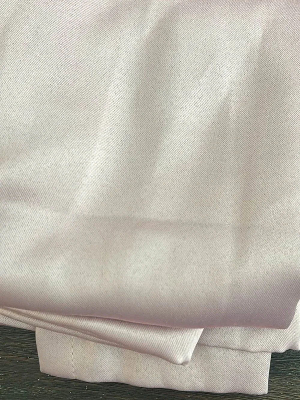 Soft Light Pink Drapery Panel - Elegant Solid Curtain